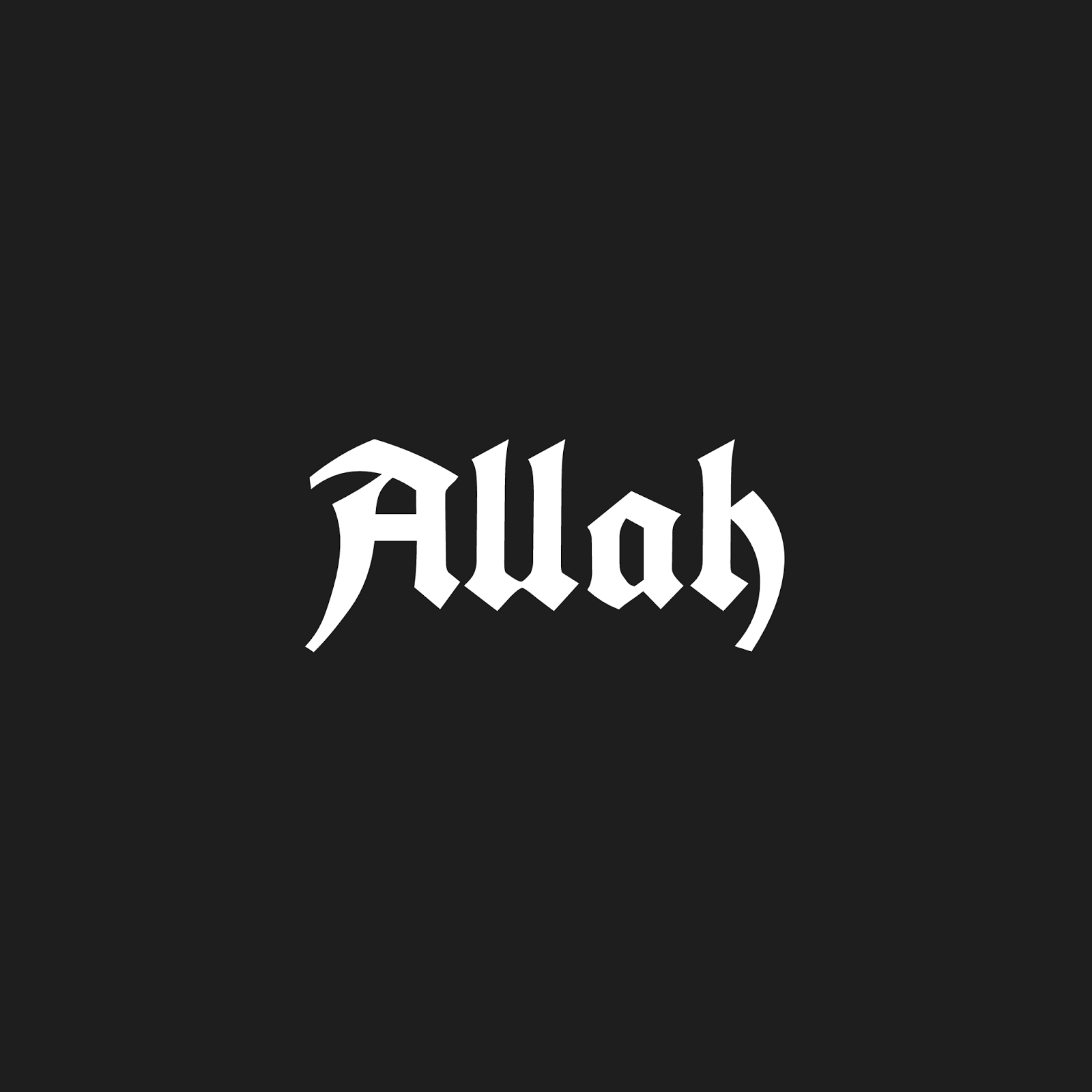 Islam Allah - Graphic Design - 1600x1600 Wallpaper 