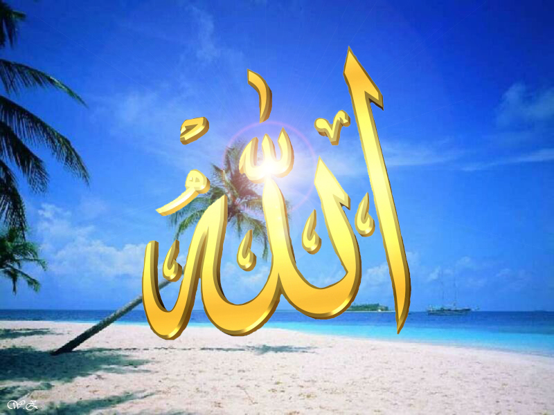 Allah - Beach 800 X 600 - HD Wallpaper 