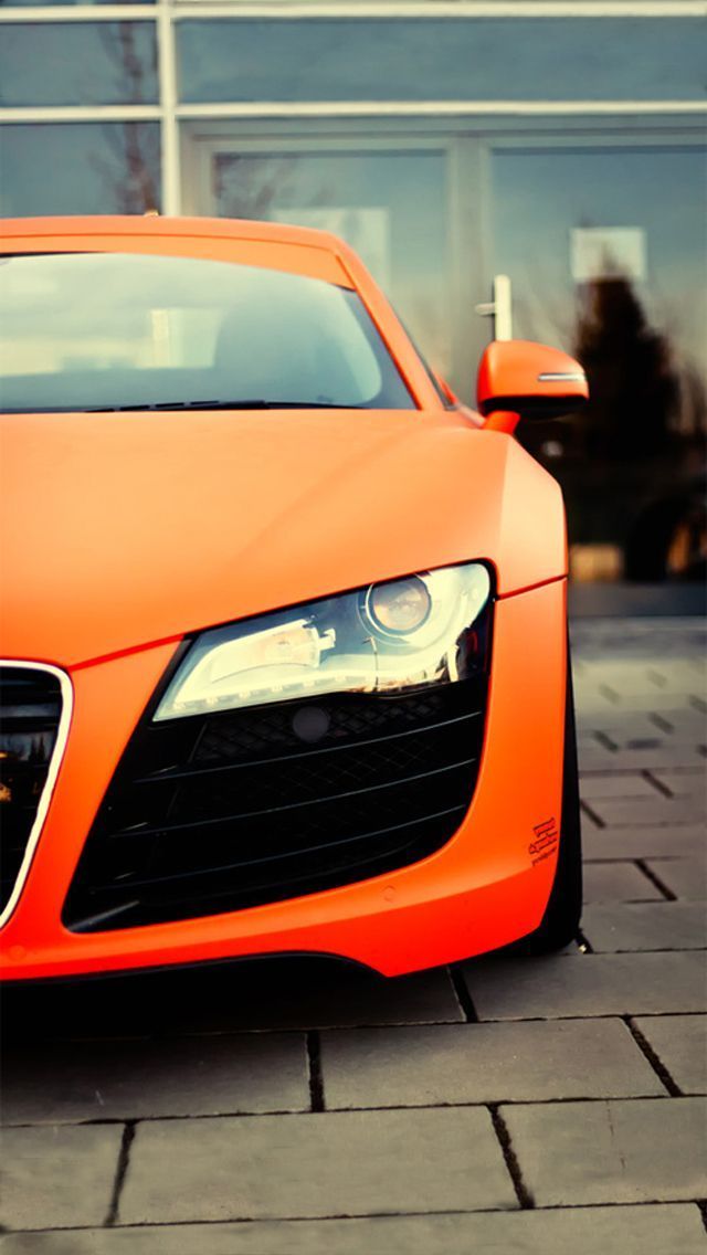 Audi Orange Iphone 5 Wallpaper Audi R8 Oboi Na Telefon 640x1136 Wallpaper Teahub Io