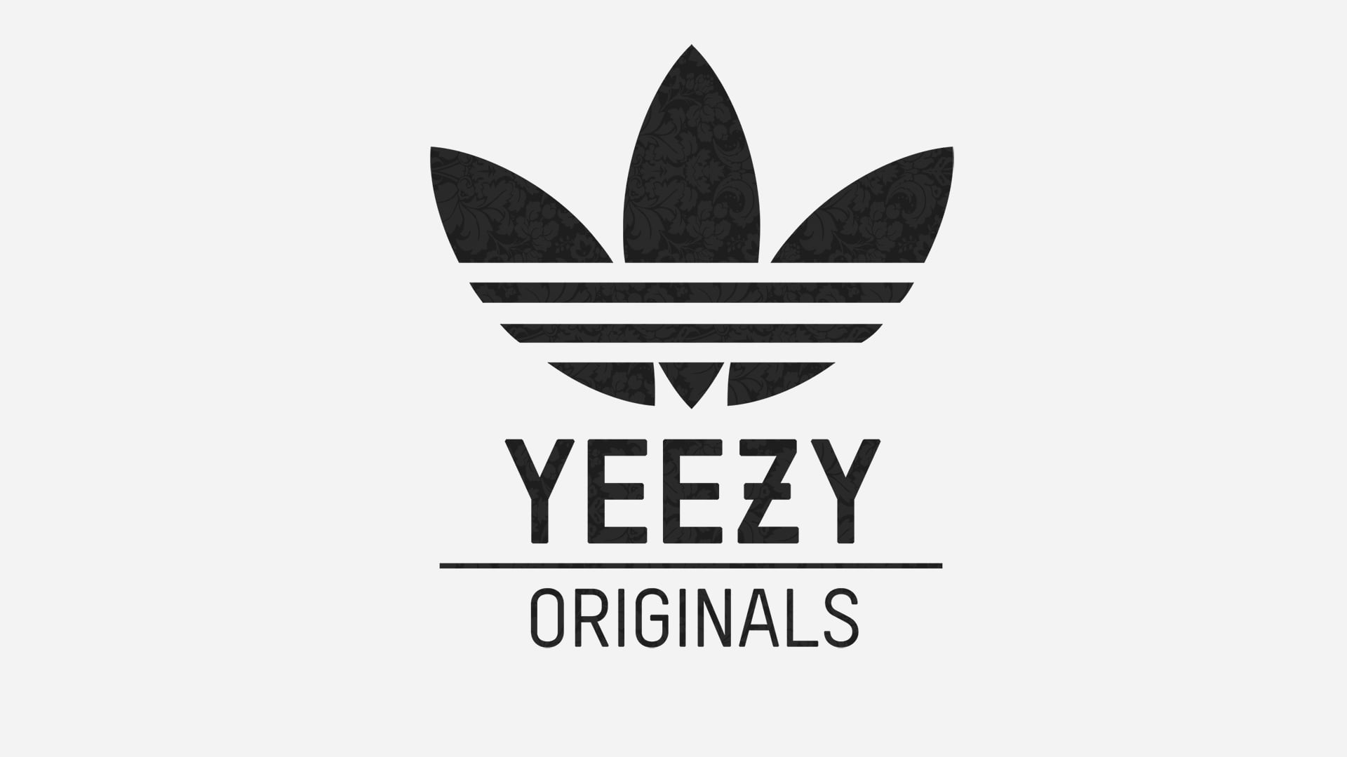 Adidas Yeezy Original Logo - HD Wallpaper 