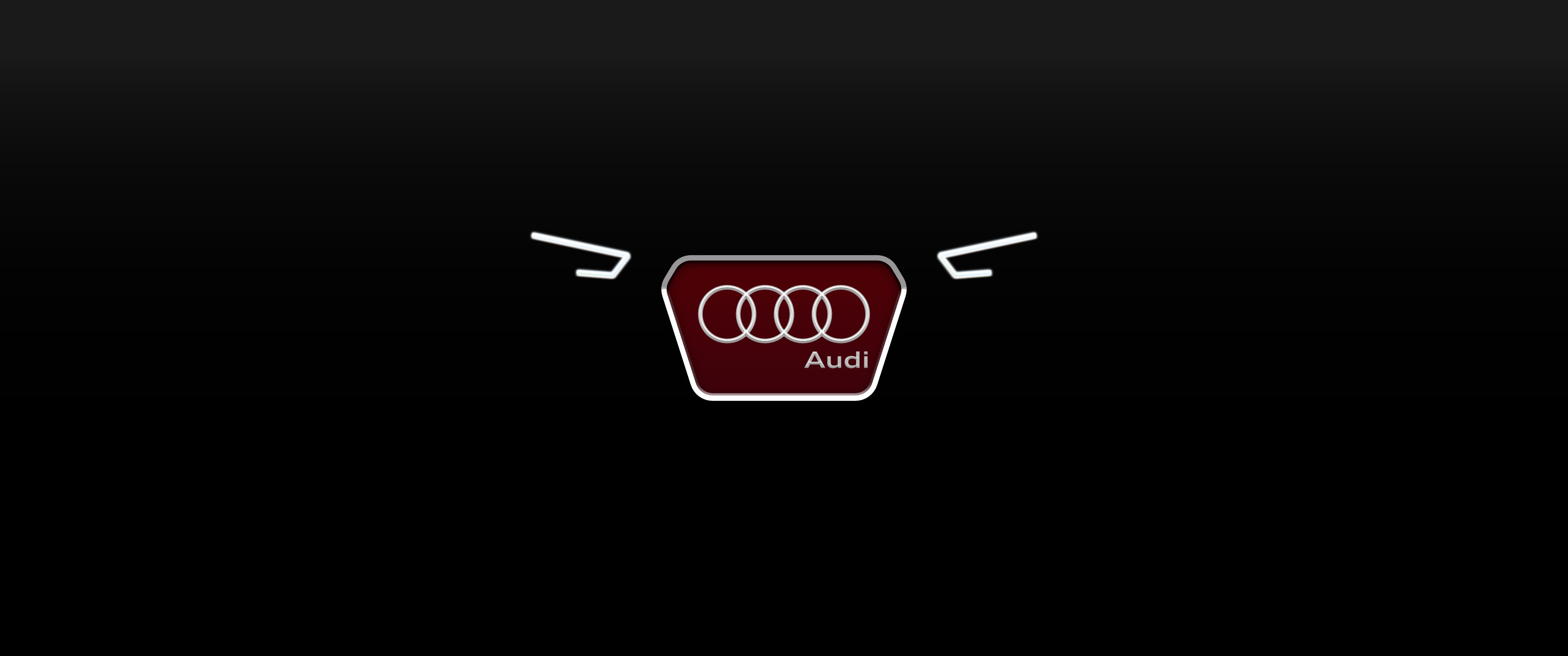 Hd Wallpaper Audi Logo - HD Wallpaper 