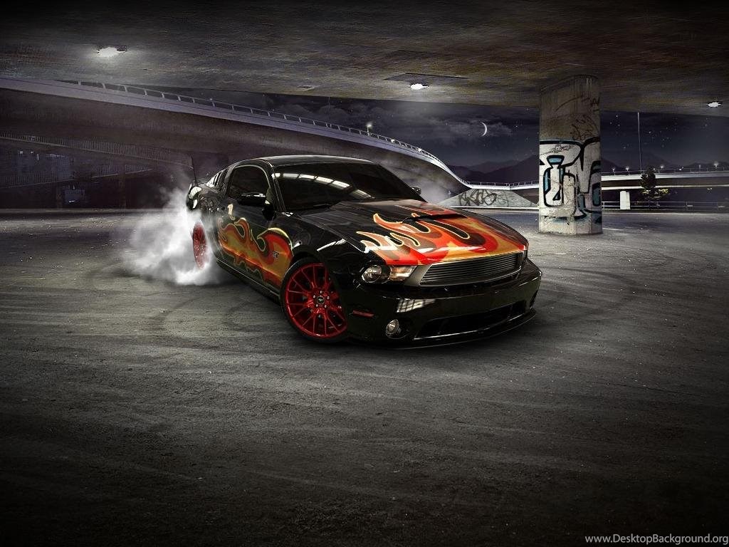 Mustang 2010 - HD Wallpaper 