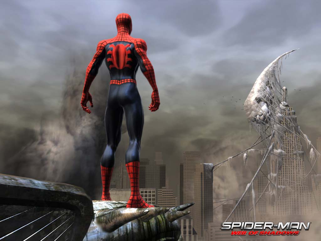 Spiderman 3 Hd Wallpapers And Backgrounds - Spiderman Web Of Shadows - HD Wallpaper 
