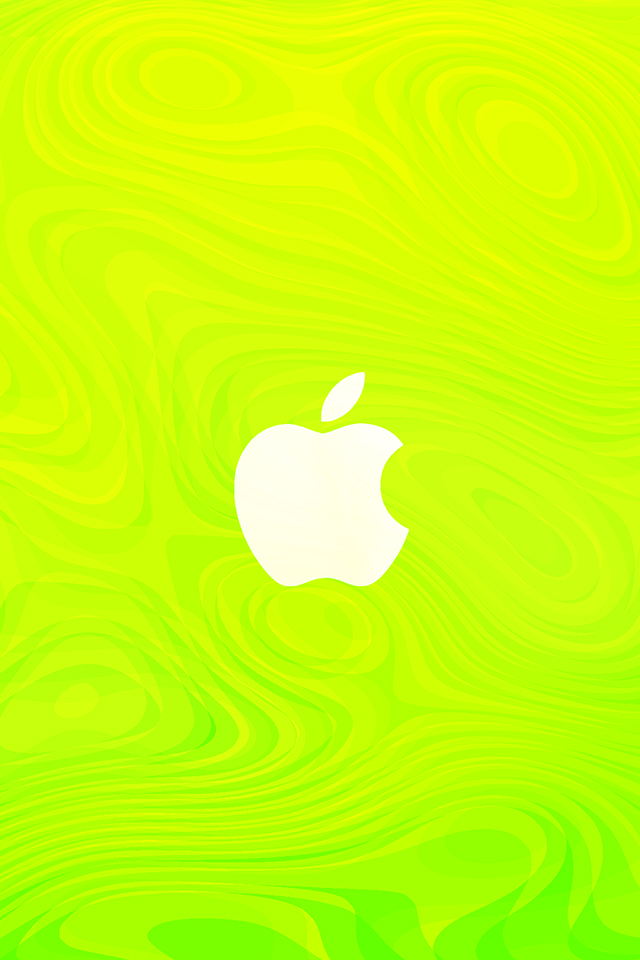 Green Apple Wallpaper - Iphone - HD Wallpaper 