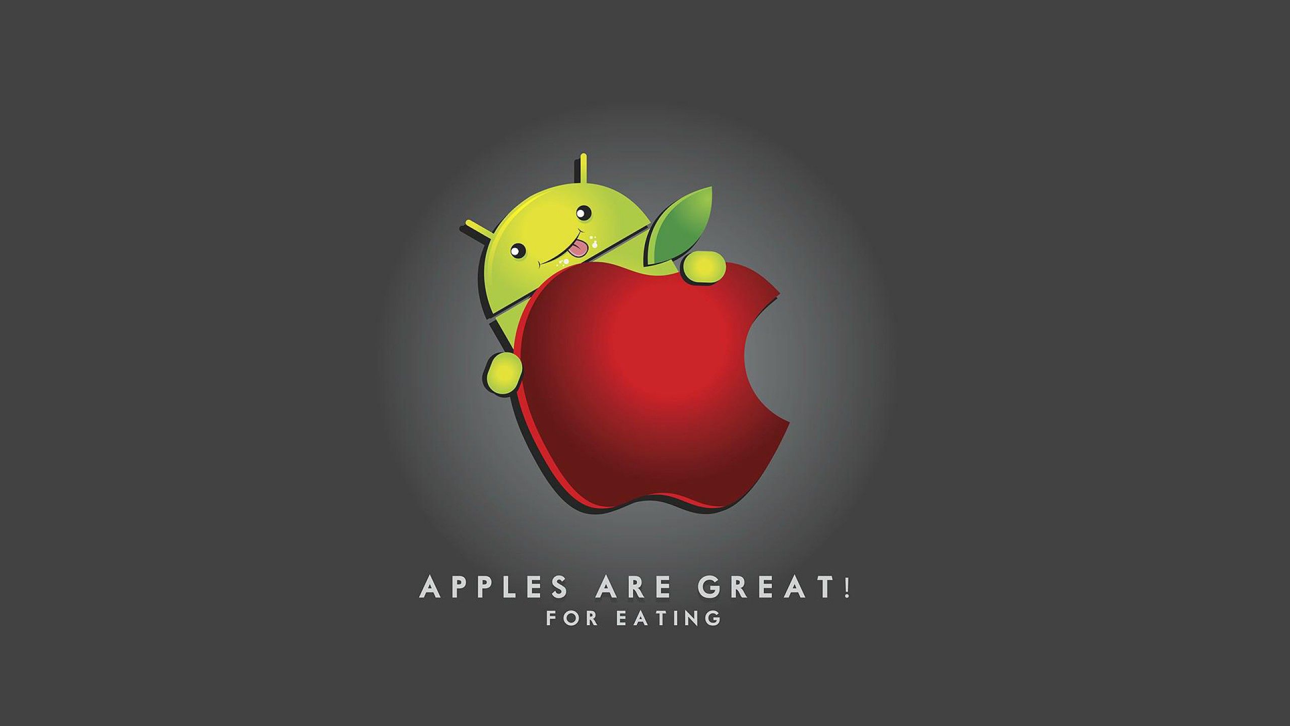 Android Vs Apple Wallpaper 36844 Hd Pictures - Apples Are Great For Eating - HD Wallpaper 