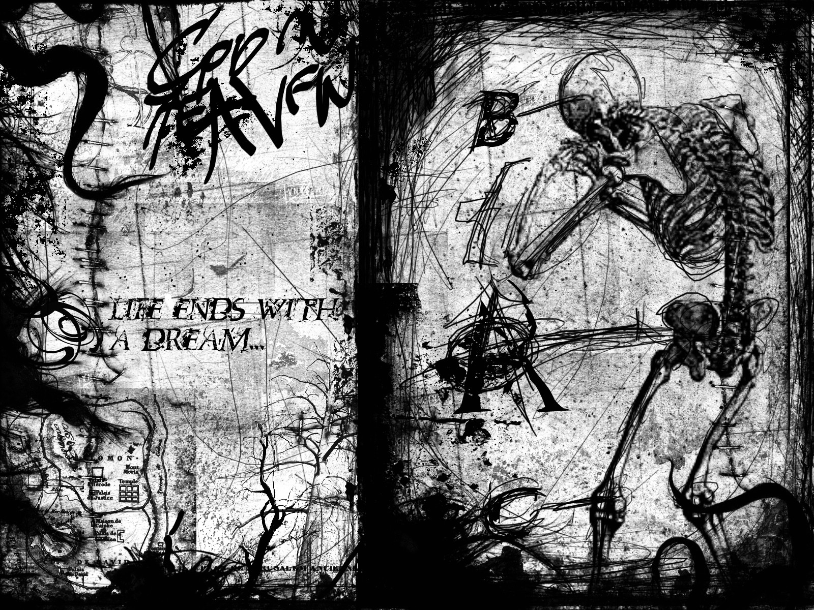 Life Ends With A Dream Dark Gothic Wallpaper - Dark Gothic Wallpapers Hd - 1600x1200 Wallpaper Life Ends With A Dream Dark Gothic Wallpaper - Dark Gothic Wallpapers Hd - 1600x1200 Wallpaper