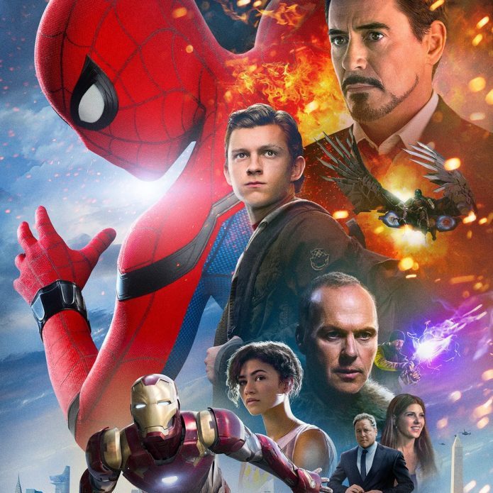 Spider Man Homecoming Featured - Iron Man And Spiderman - HD Wallpaper 
