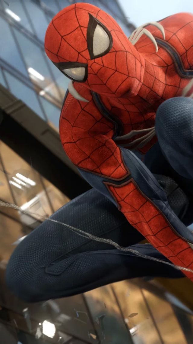 Spider-man, Marvel, Superhero, Ps4 - Marvels Spiderman Wallpaper Phone - HD Wallpaper 