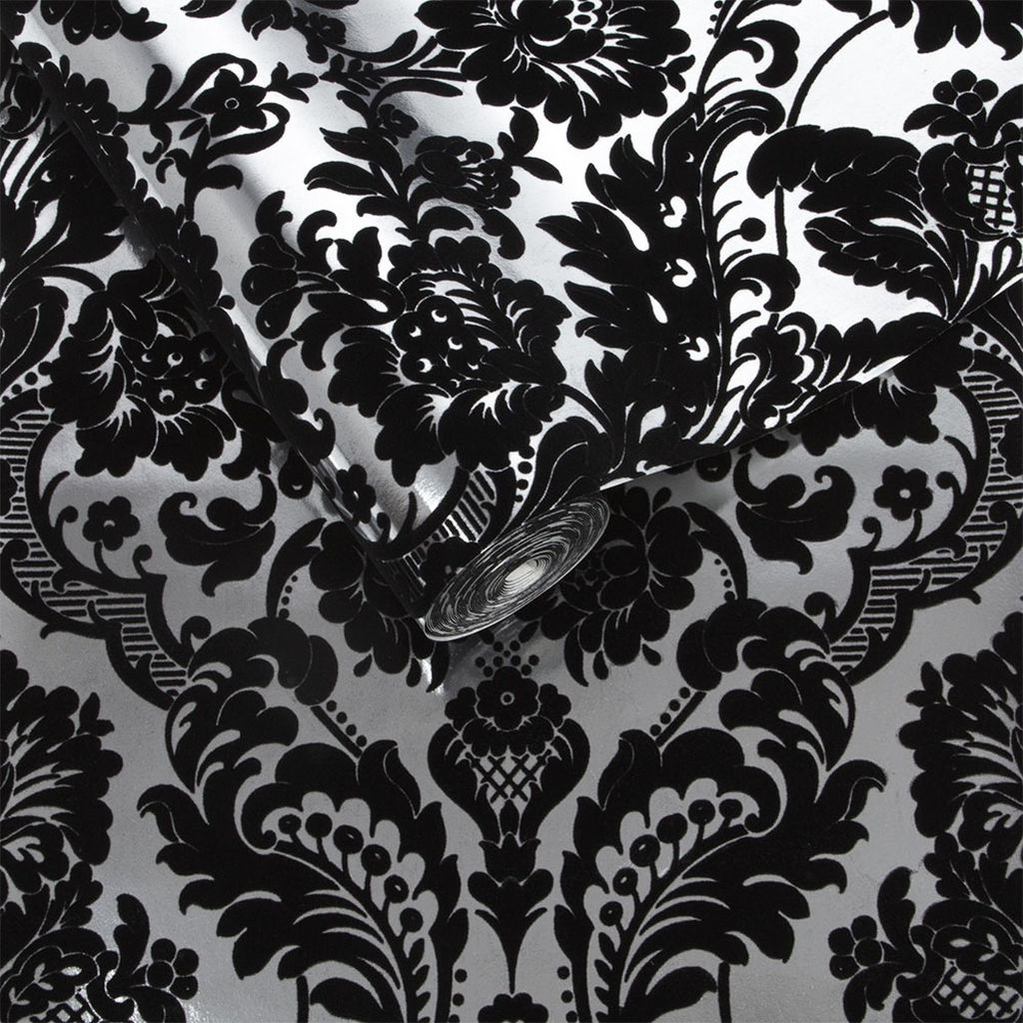 Gothic Damask - HD Wallpaper 