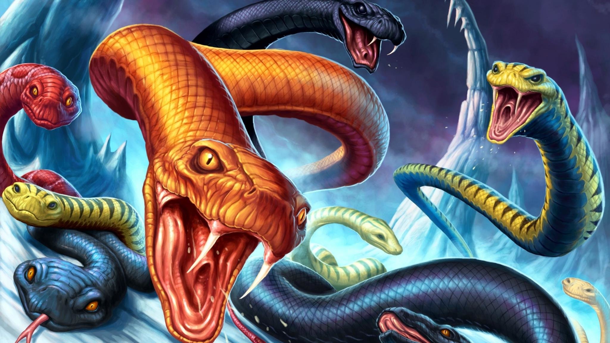 Free Download Snake Wallpaper Id - Venomstrike Trap - HD Wallpaper 