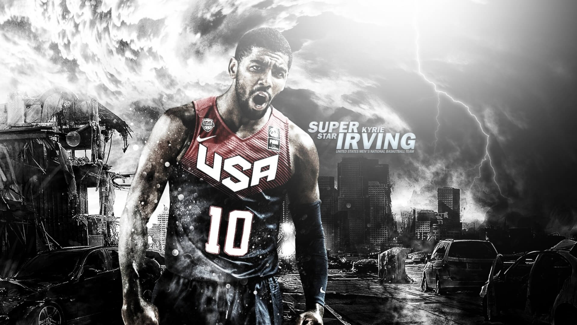 Nba Wallpaper Hd - Kyrie Irving Wallpaper Usa - HD Wallpaper 