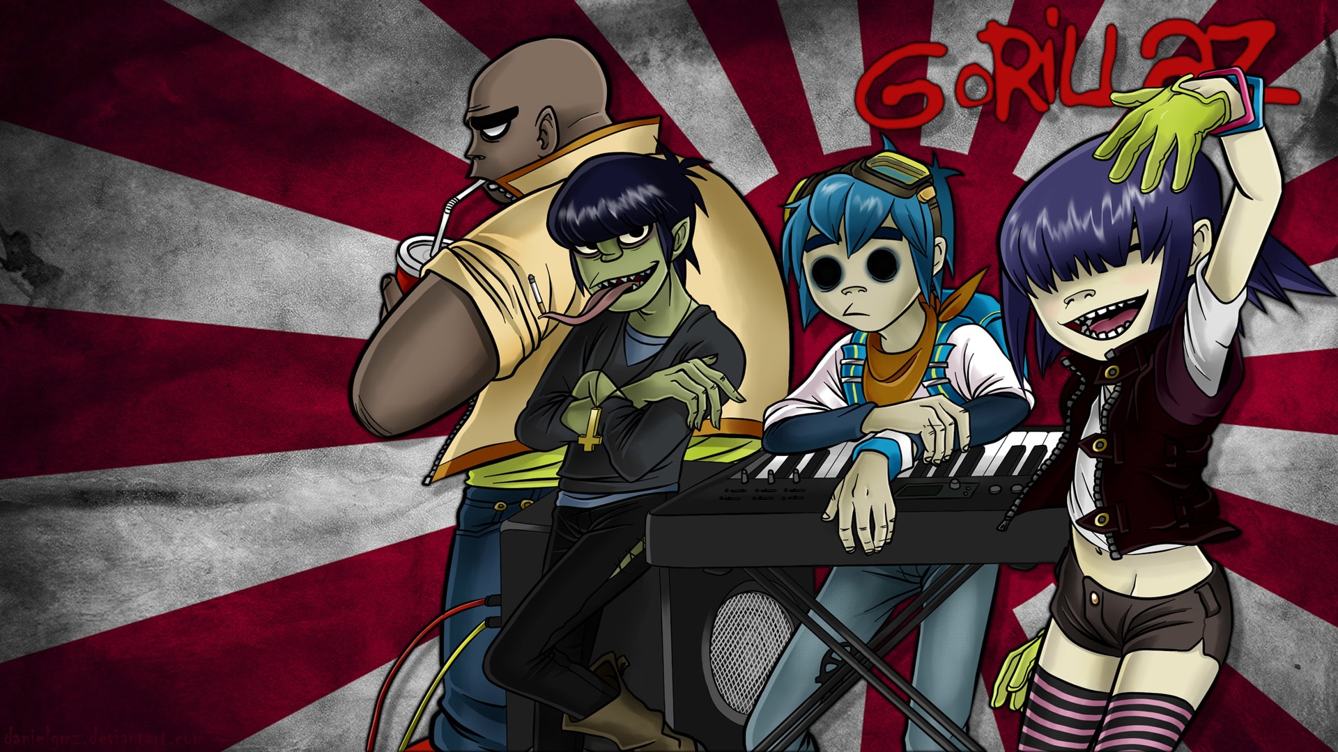 Gorillaz Hd - Gorillaz Wallpaper Hd - HD Wallpaper 