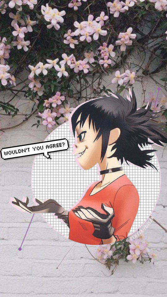 Gorillaz Noodle Wallpaper Phone - HD Wallpaper 