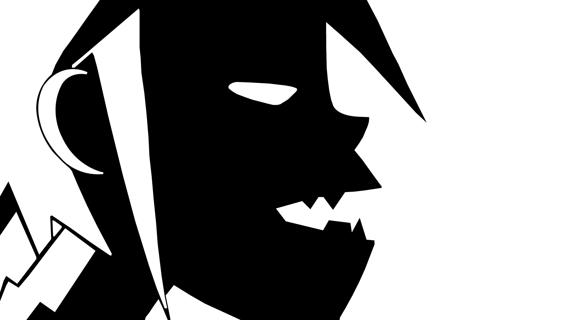 Gorillaz Black And White 1920x1080 Wallpaper teahub.io