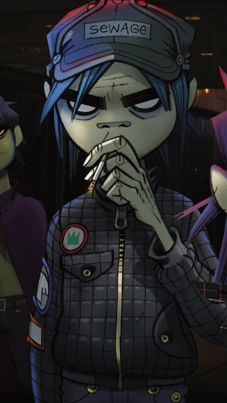 Iphone 6 Gorillaz Wallpapers Hd, Desktop Backgrounds - Gorillaz Greatest Hits 2010 - HD Wallpaper 