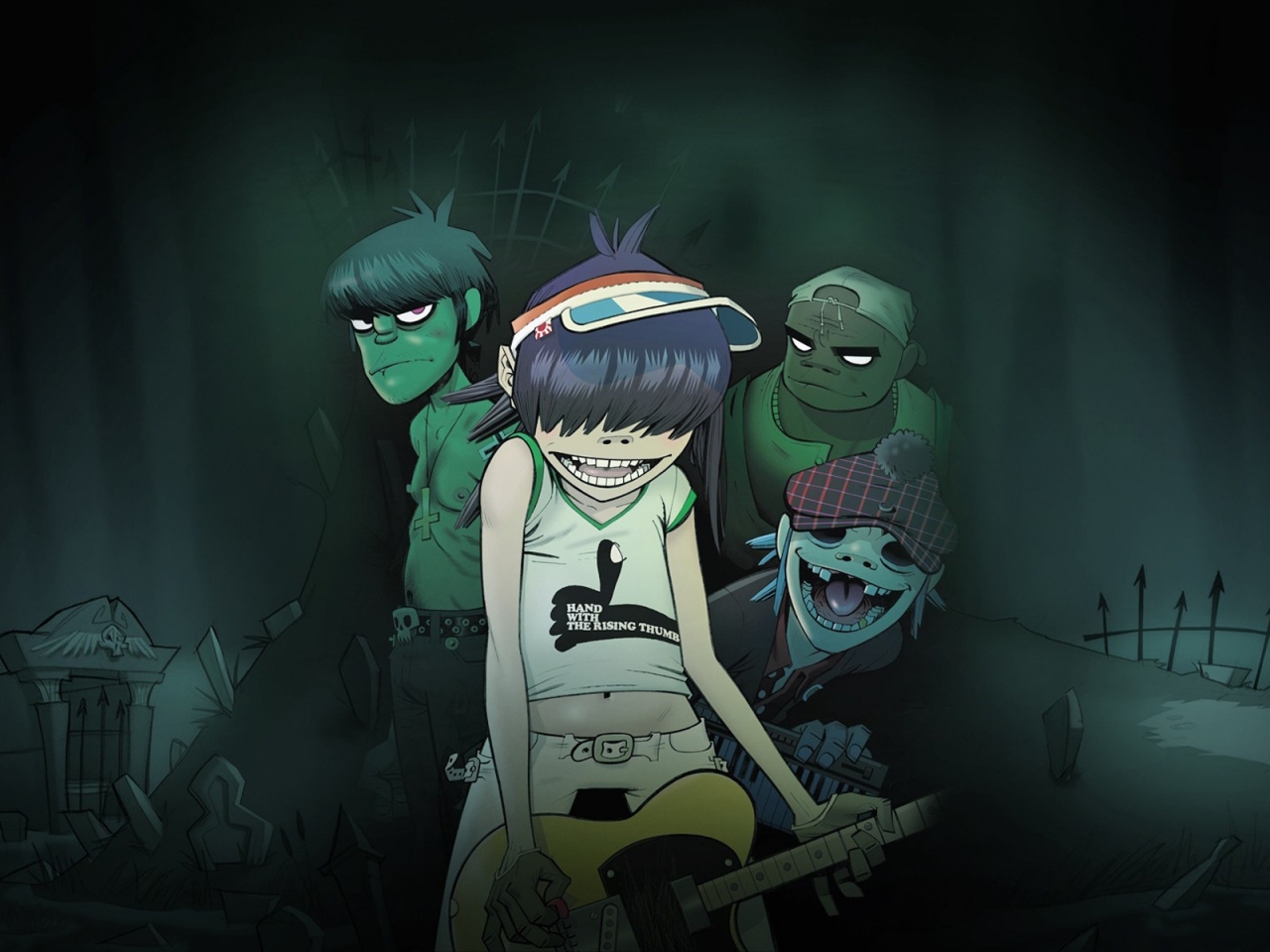 Gorillaz Wallpaper - HD Wallpaper 