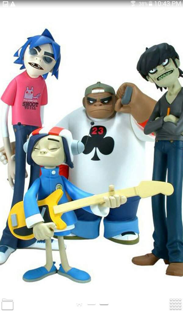 Gorillaz Vinyl Figures - HD Wallpaper 