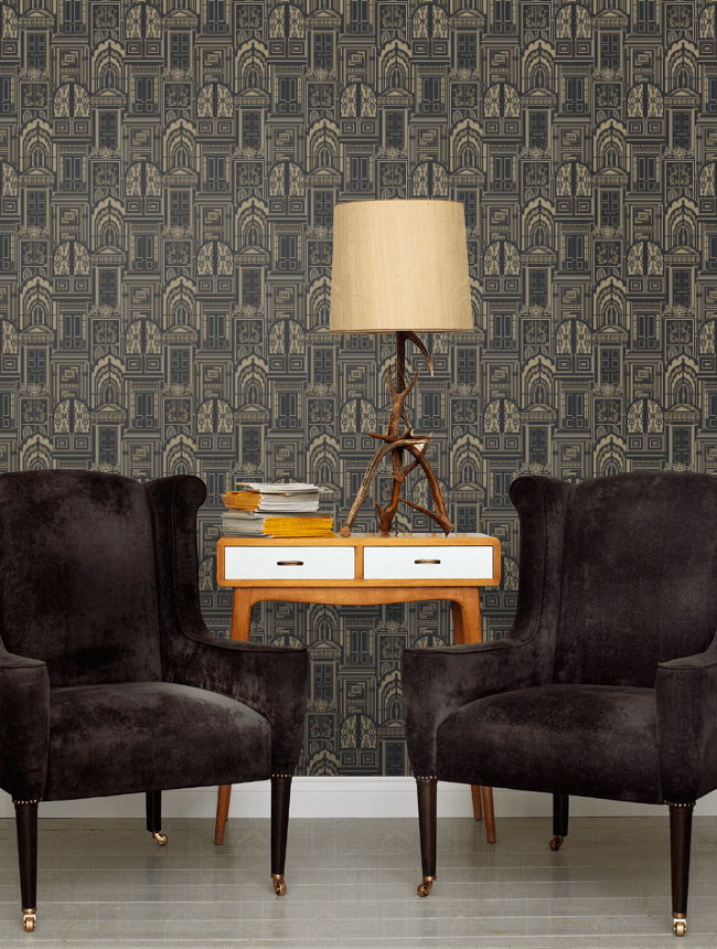 Nina Campbell Aquarium - HD Wallpaper 