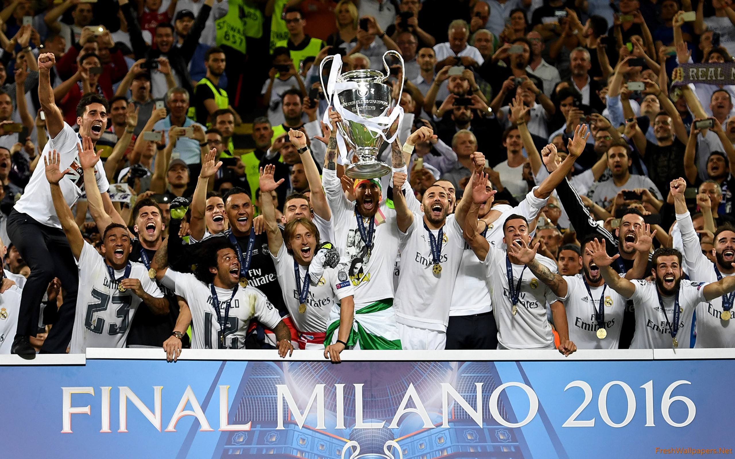 Real Madrid 2016 Cl - HD Wallpaper 