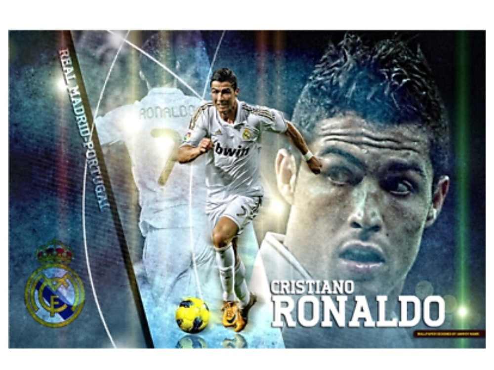 Poster De Cristiano Ronaldo - HD Wallpaper 