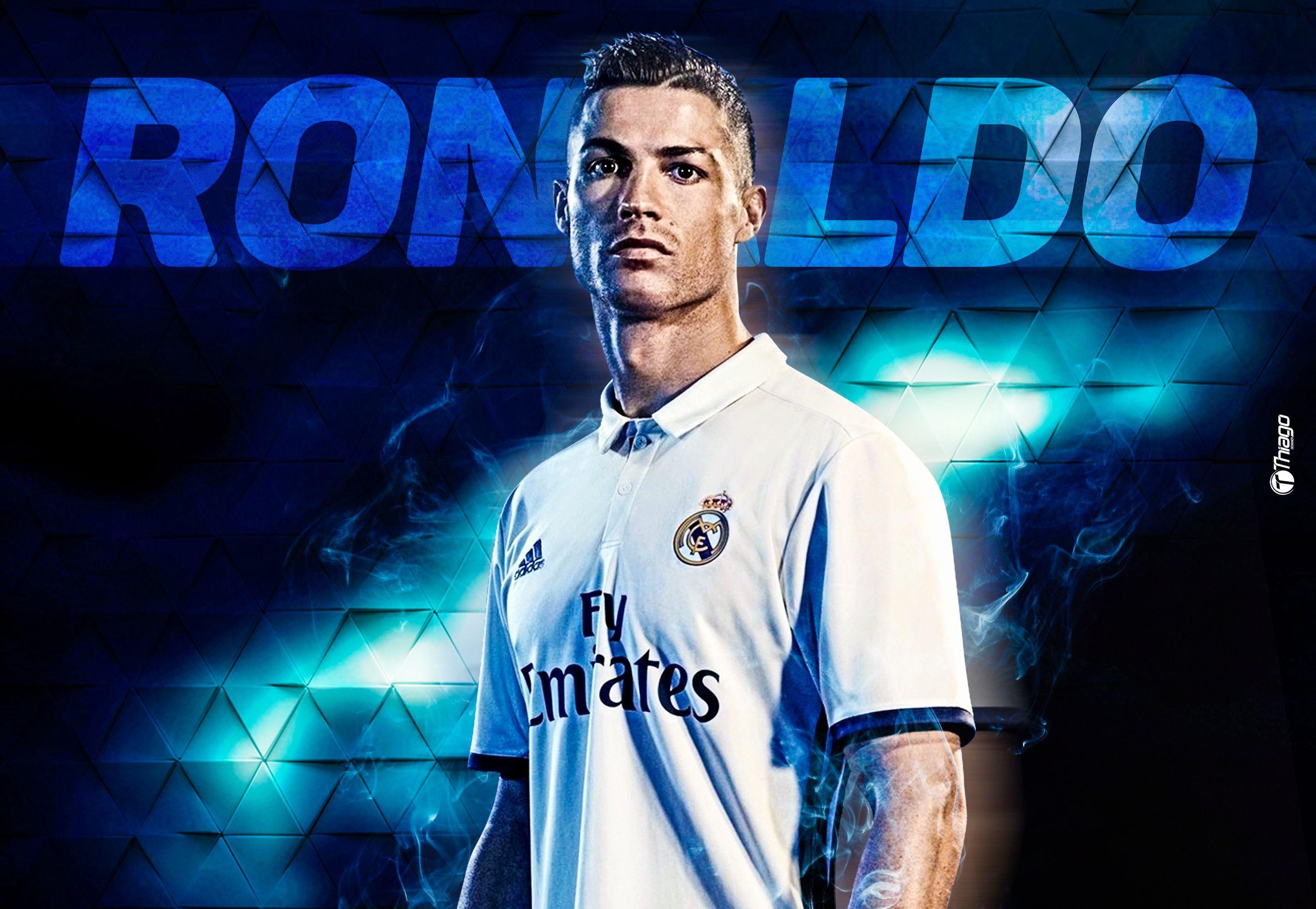 Wallpapers Cristiano Ronaldo 2016/2017 By Thiagojustino - Cr7 Wallpaper Cr7 - HD Wallpaper 