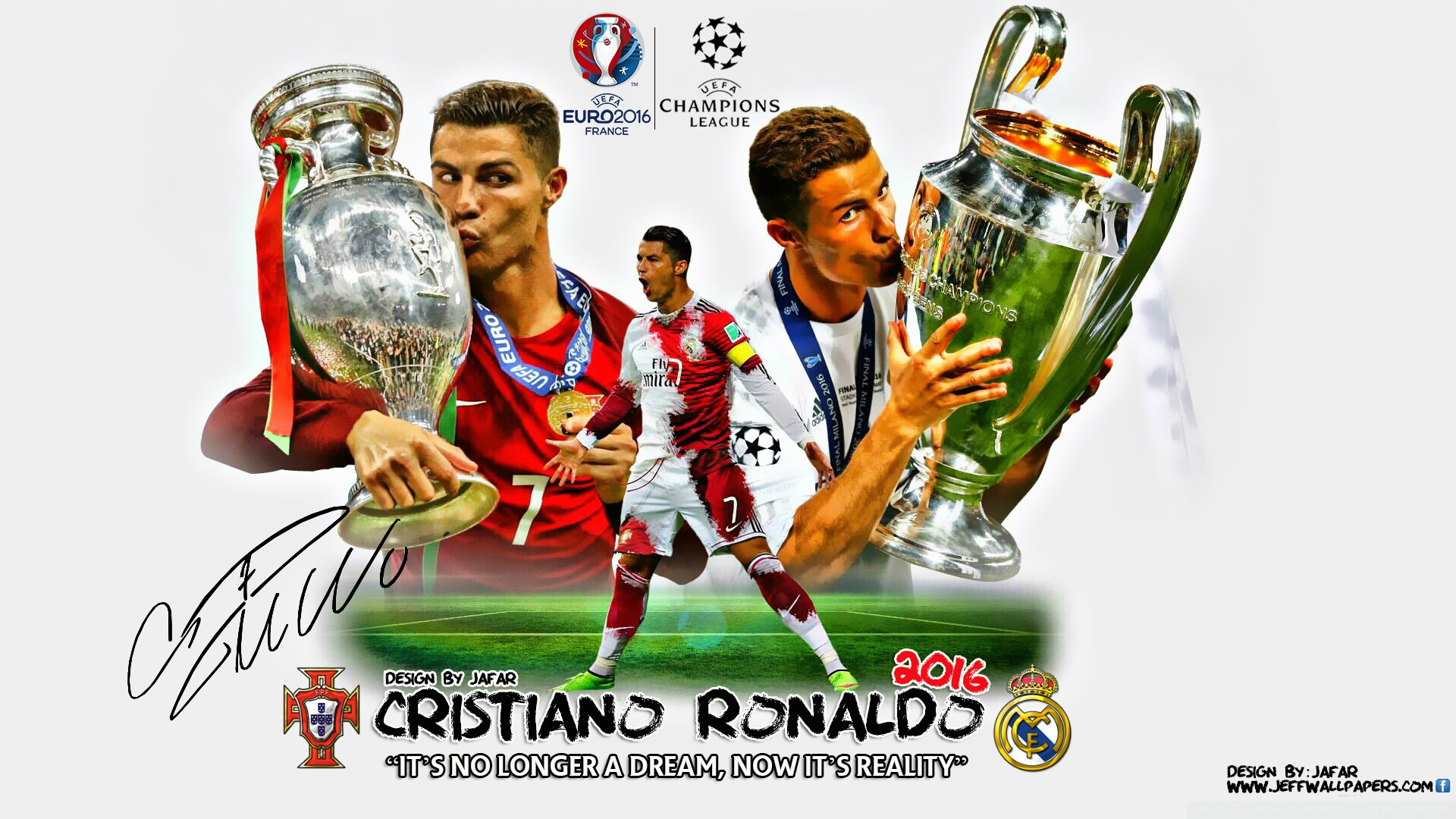 Cr7 Wallpaper 2016 17 - HD Wallpaper 
