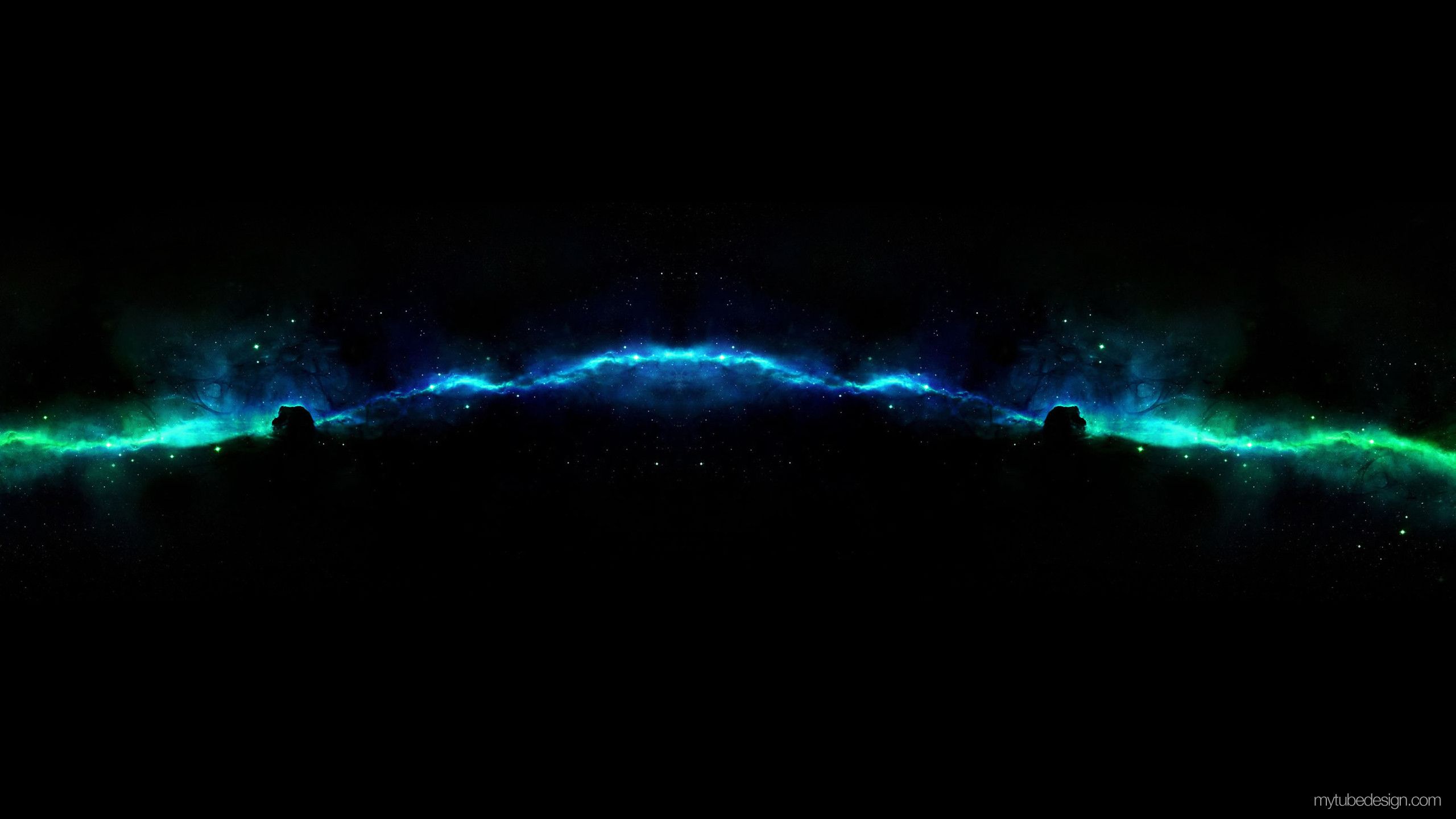 Black And Blue Youtube Channel Art - HD Wallpaper 