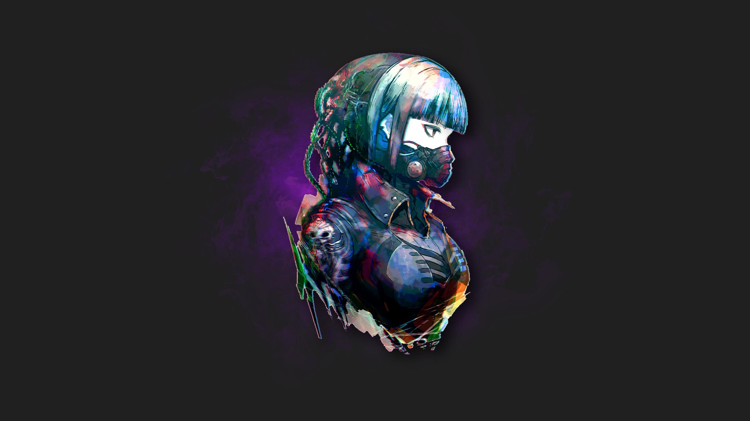 Cyberpunk Girl Wallpaper Engine - 2560x1440 Wallpaper Cyberpunk Girl Wallpaper Engine - 2560x1440 Wallpaper