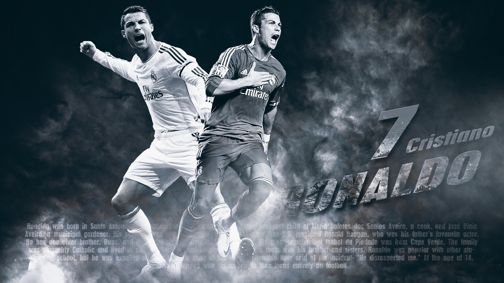 Free Download Cristiano Ronaldo Wallpaper Id - Imagenes De Cr7 2014 Hd - HD Wallpaper 