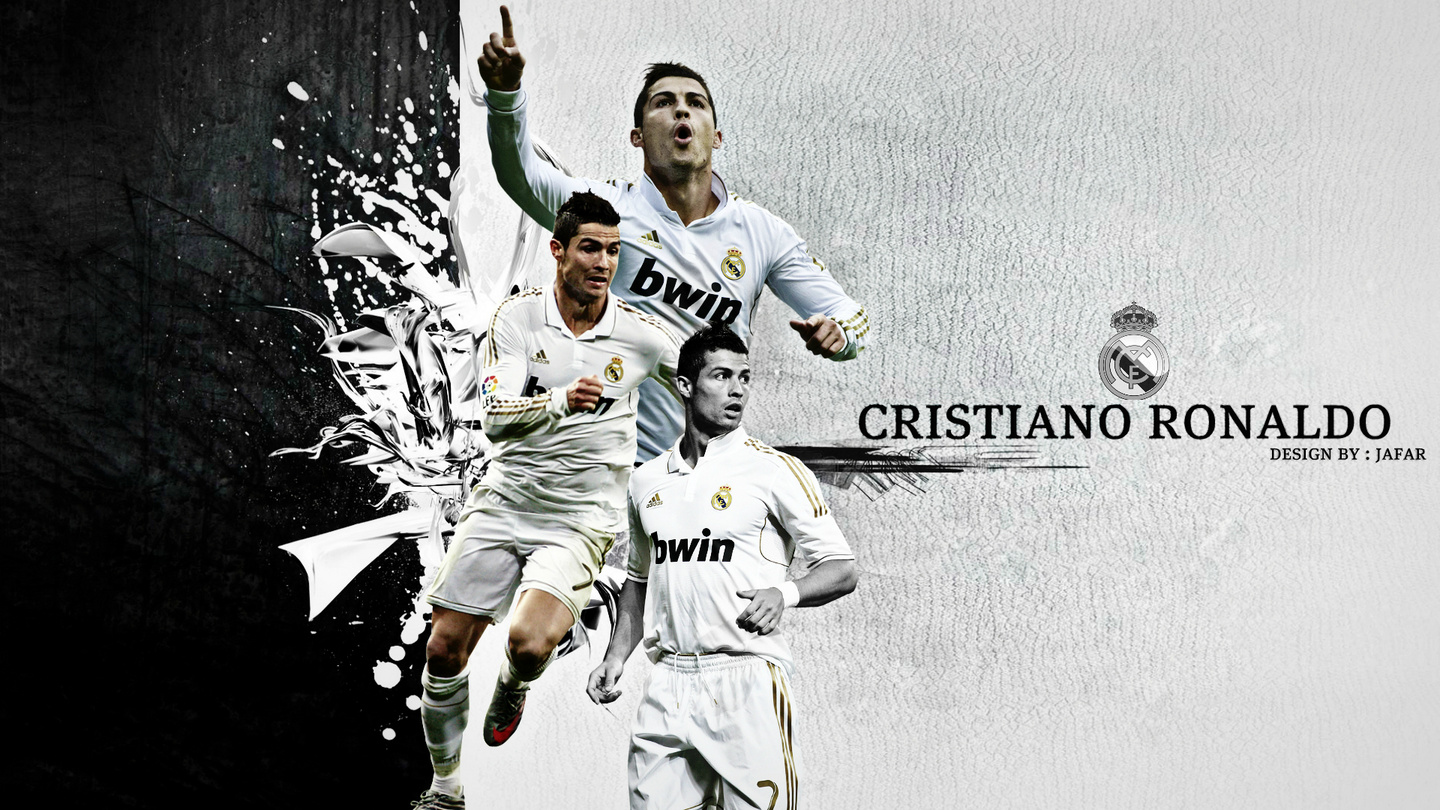 Real Madrid Cr7 Wallpaper On Wallpaper Hd 1440 X 810 - Real Madrid Wallpaper Hd Cr7 - HD Wallpaper 