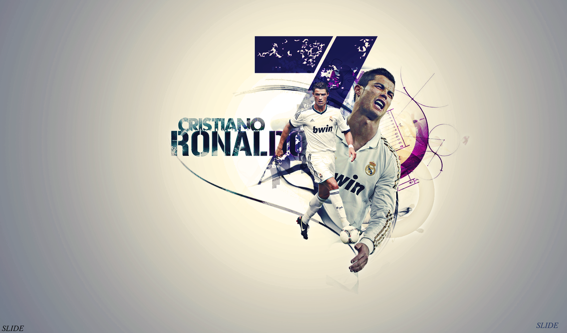 Cristiano Ronaldo Wallpaper - Cristiano Ronaldo 7 Logo - HD Wallpaper 