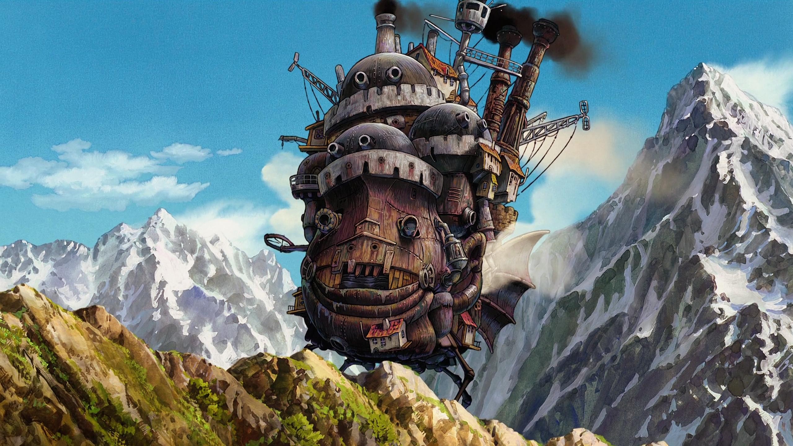 Download 
 Src Download Miyazaki Wallpaper Large Resolution - Desktop Wallpapers Howls Moving Castle - HD Wallpaper 
