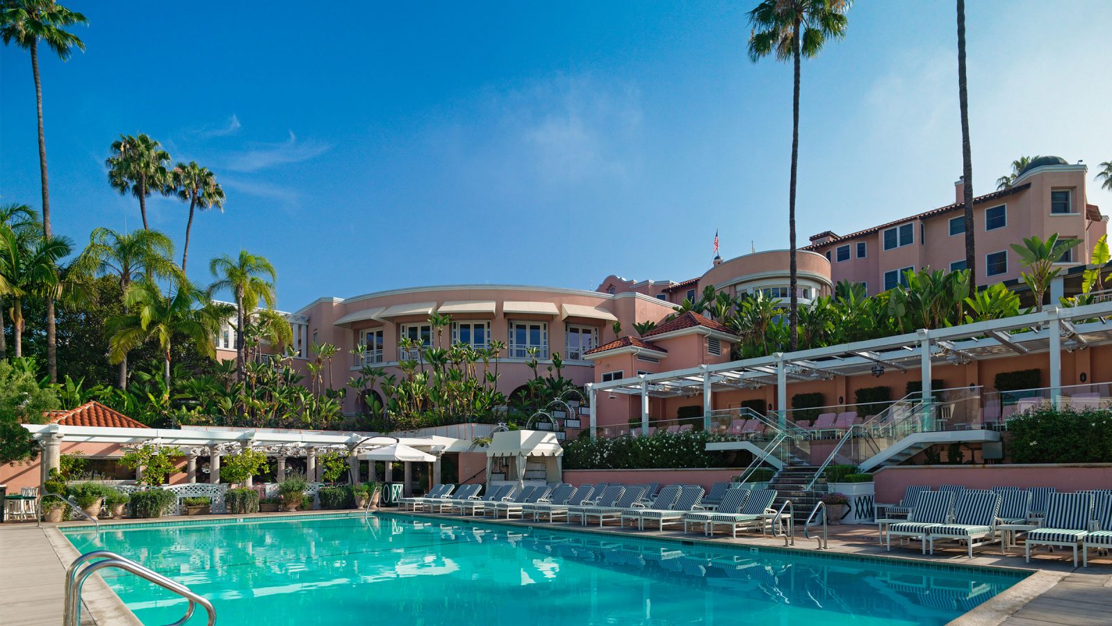 Beverly Hills Hotel In Usa - HD Wallpaper 