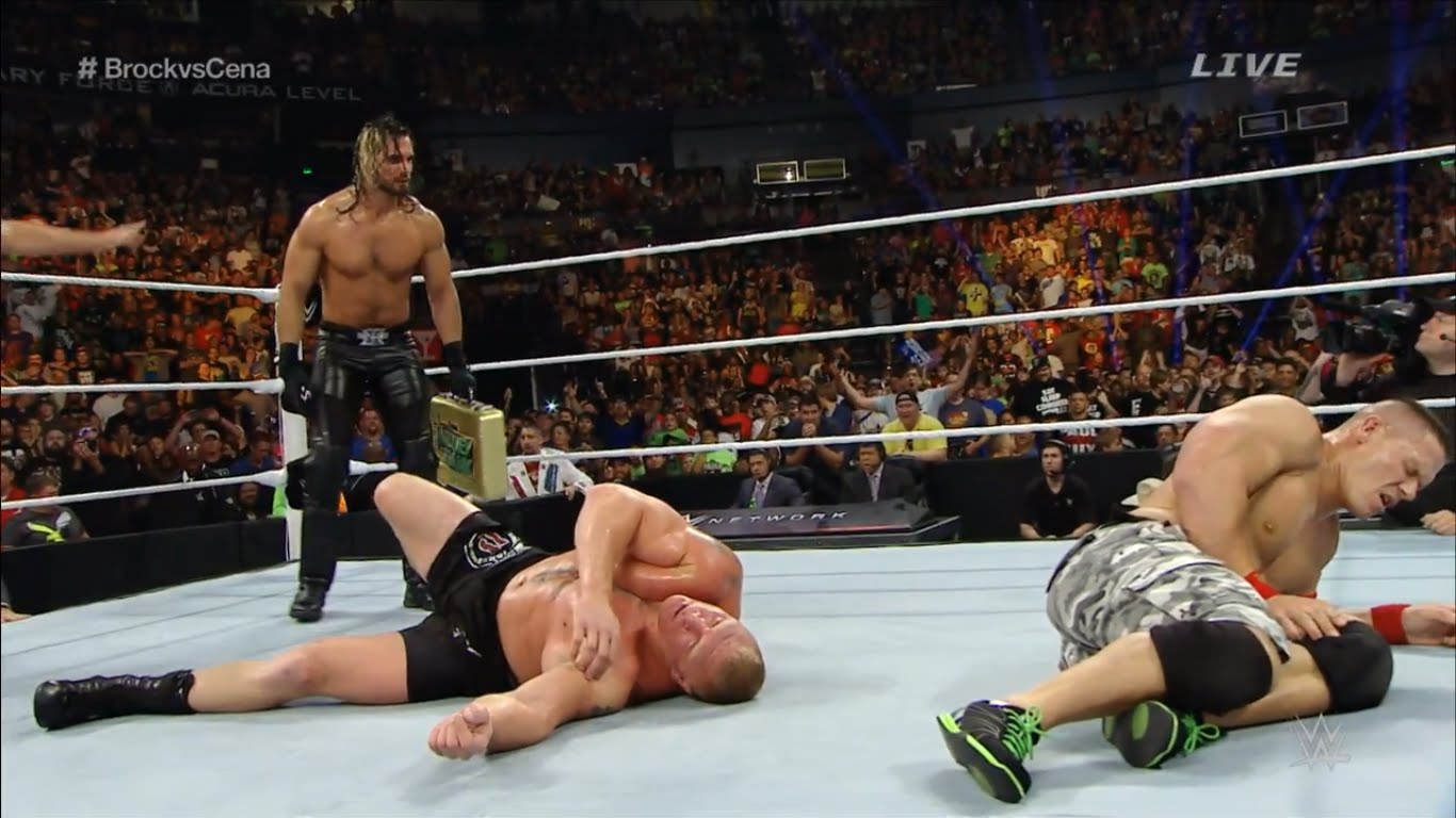 Brock Lesnar Vs John Cena - HD Wallpaper 