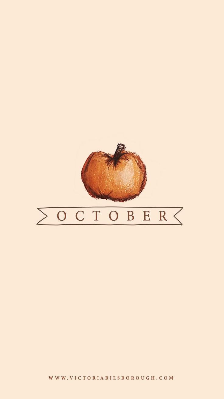 Cute October Backgrounds - HD Wallpaper 