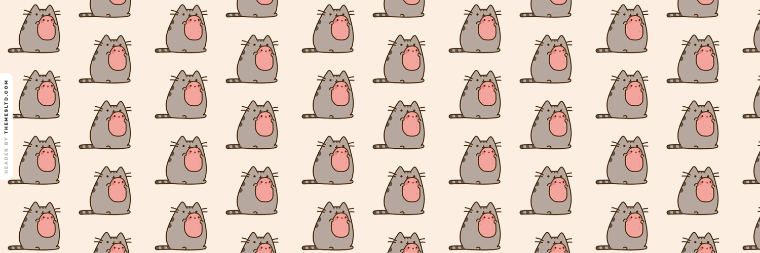 Pusheen Twitter Banner - HD Wallpaper 