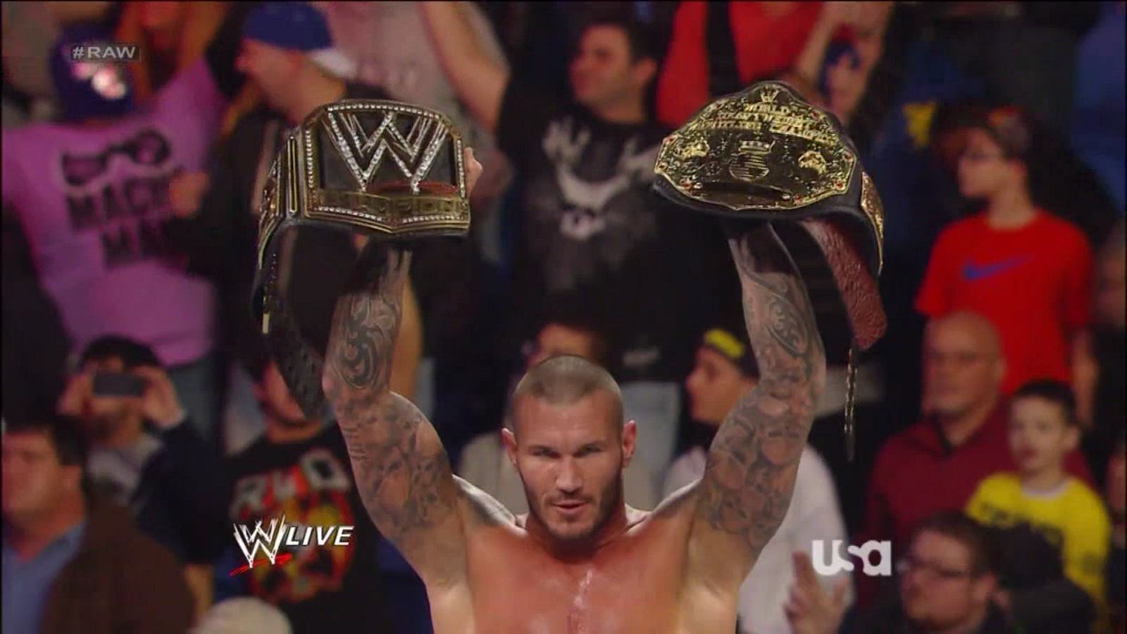 Randy Orton Hd Wallpaper - Randy Orton Unified Champion - HD Wallpaper 