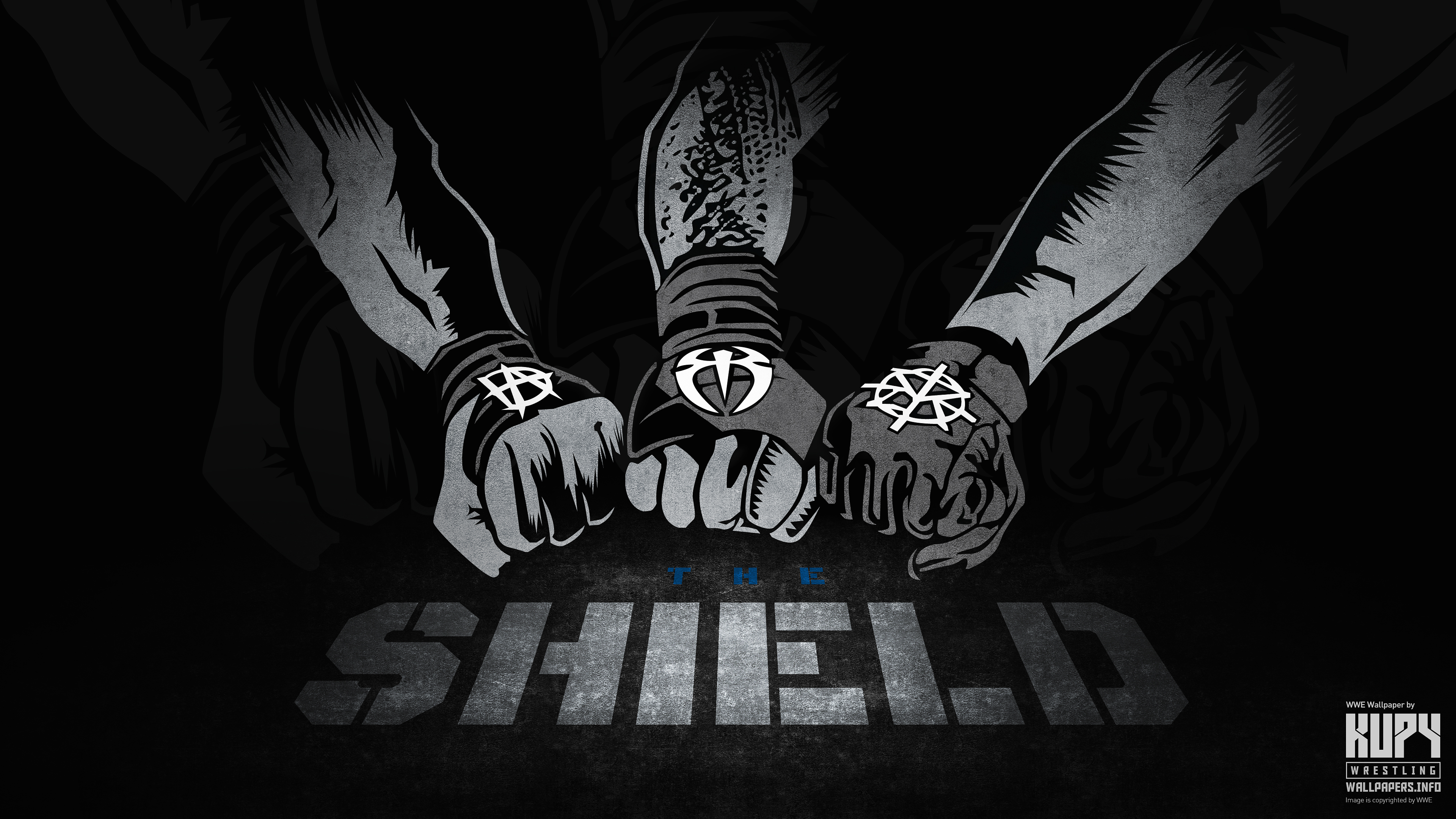 Wwe Shield - HD Wallpaper 