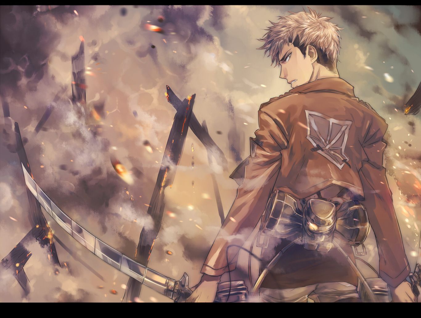 Attack On Titan Wallpaper Jean - HD Wallpaper 
