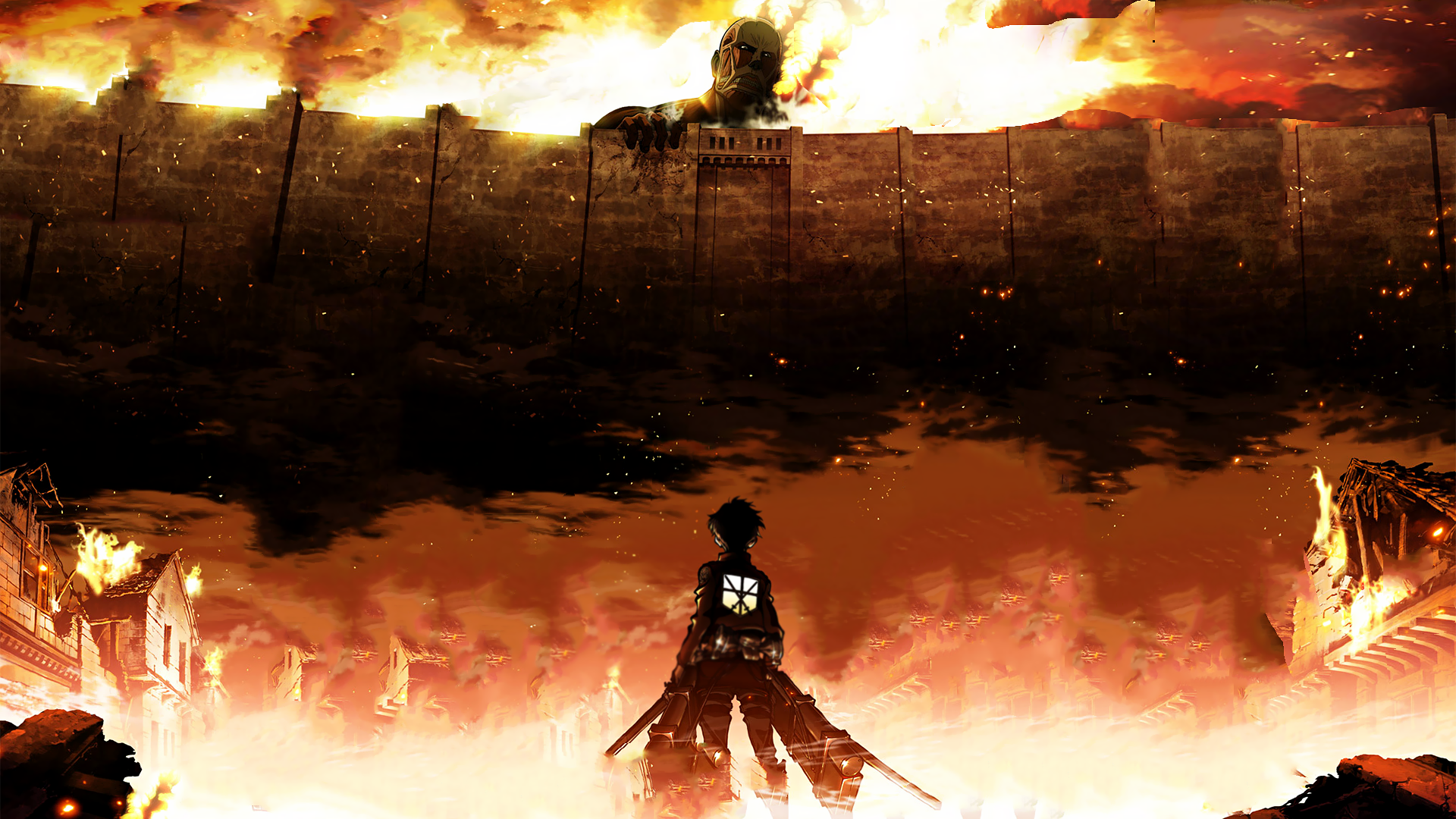 Shingeki No Kyojin Wallpaper Hd - HD Wallpaper 