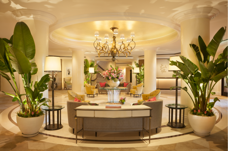 Hotel Bel-air , California , Usa, Twenty6 Magazine - Beverly Hills Hotel Lobby - HD Wallpaper 