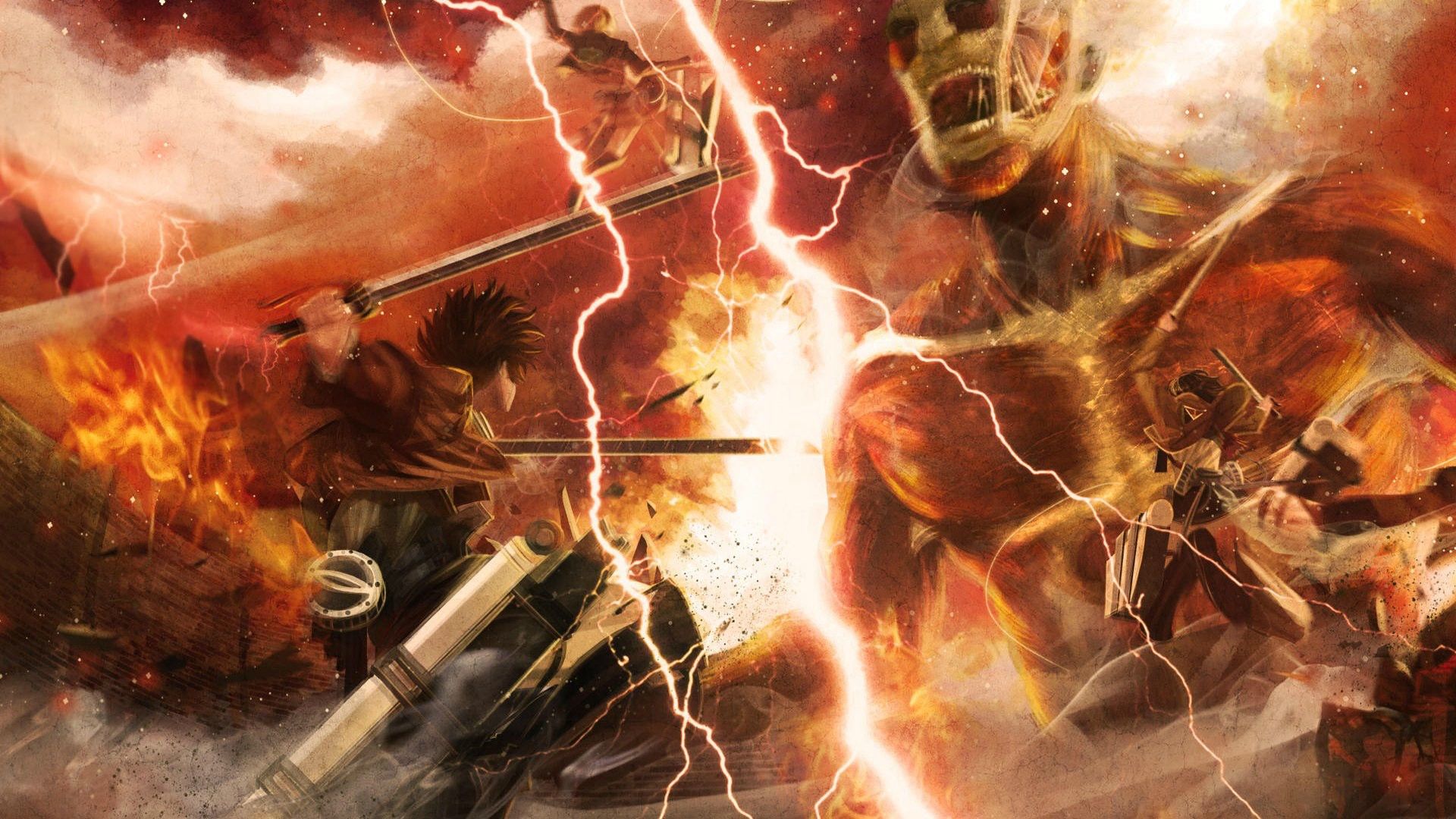 Attack On Titan Wallpaper 1920x1080 Hd - HD Wallpaper 