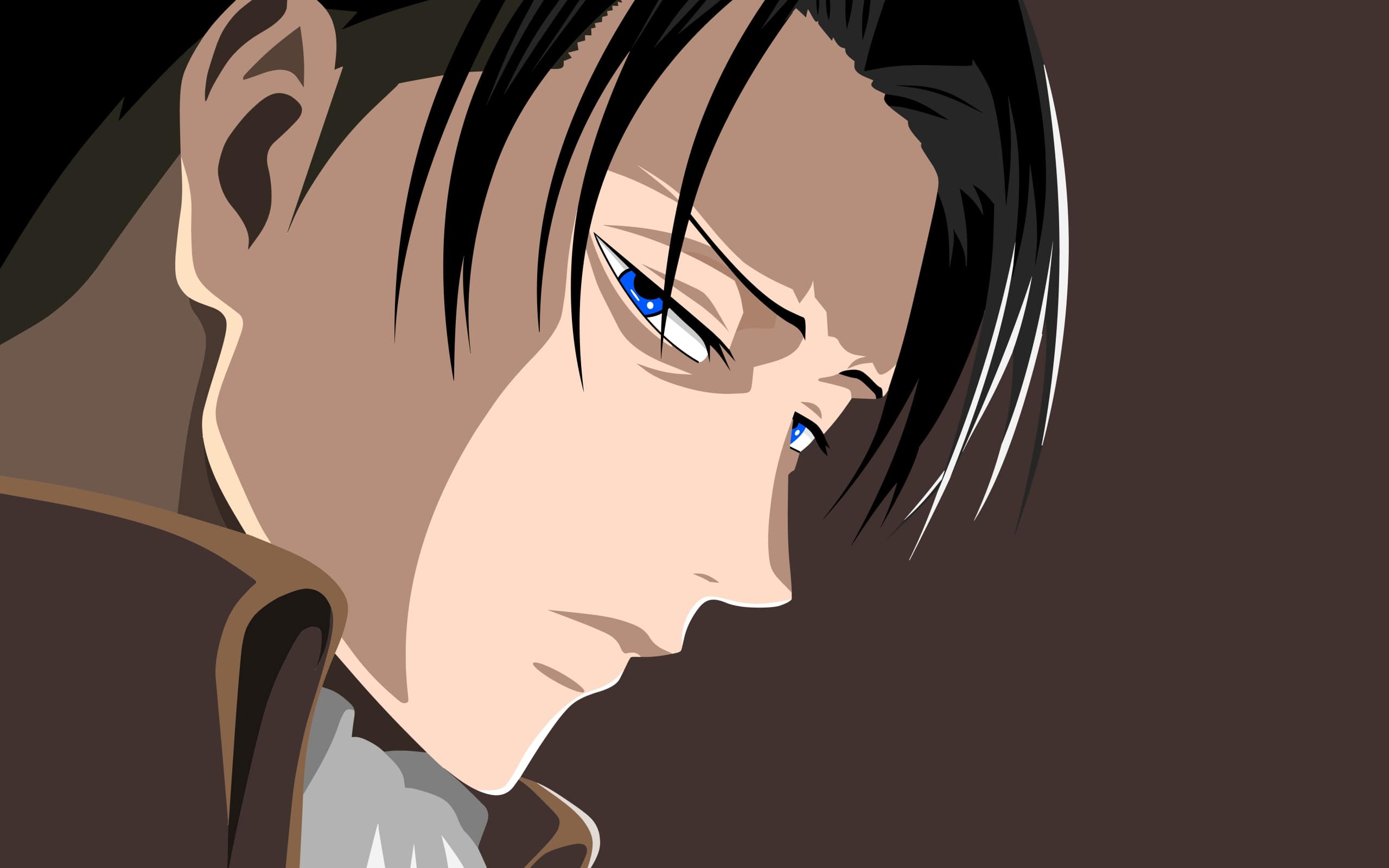 Wallpaper Of Anime, Attack On Titan, Levi Ackerman, - Levi Ackerman Wallpaper Aot Levi - HD Wallpaper 