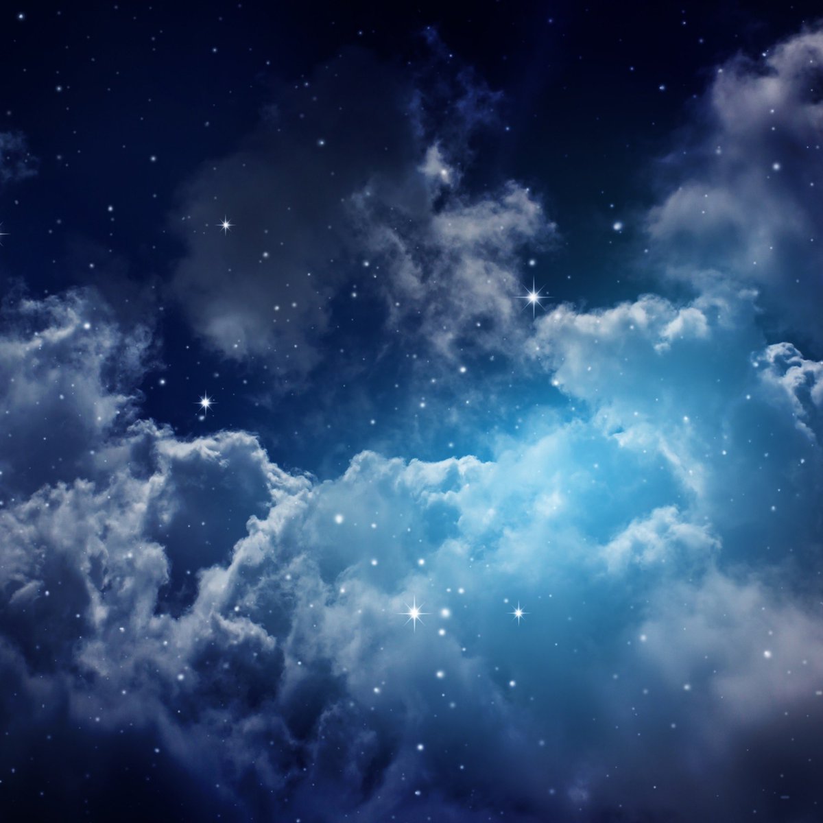 Magical Night Sky Background 1200x1200 Wallpaper teahub.io