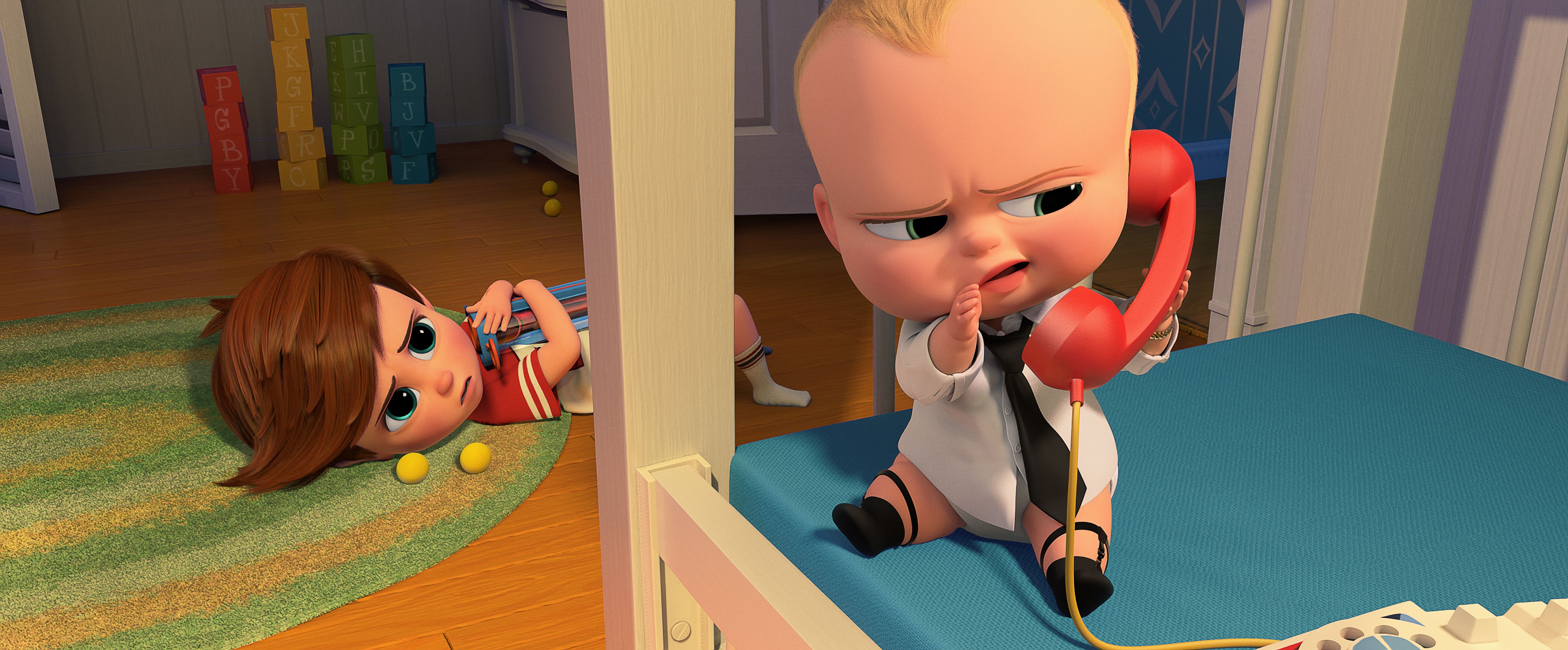 Boss Baby Wallpaper - HD Wallpaper 