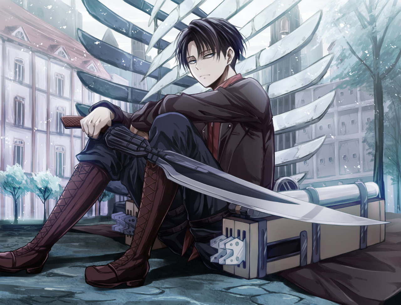 Galleries Levi Attack On Titan Wallpaper - Shingeki No Kyojin Captain Levi - HD Wallpaper 