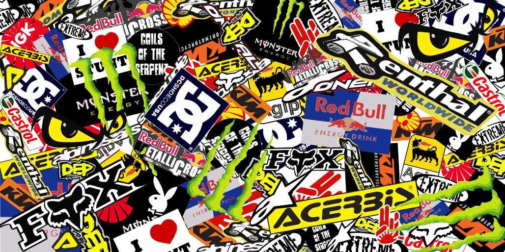 Graffiti Sticker Bomb - HD Wallpaper 