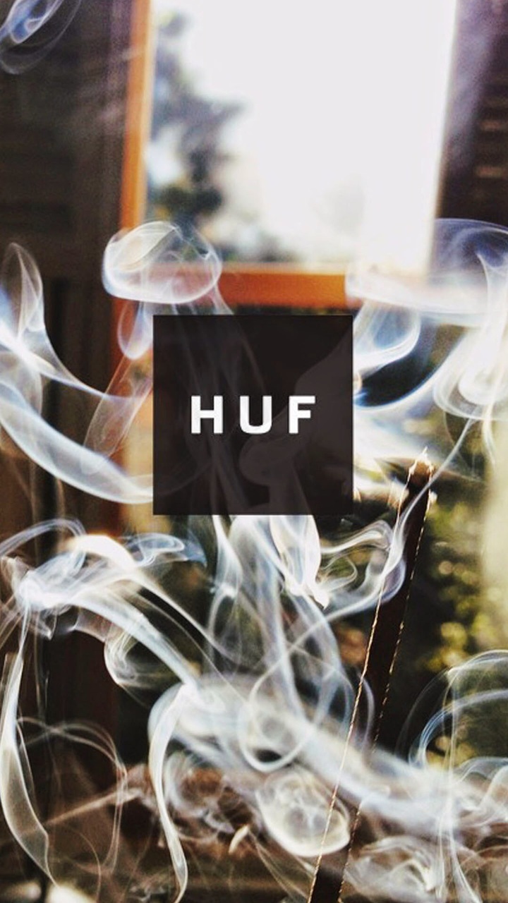 Huf, Smoke, And Weed Image - Weed Huf Wallpaper Iphone - HD Wallpaper 