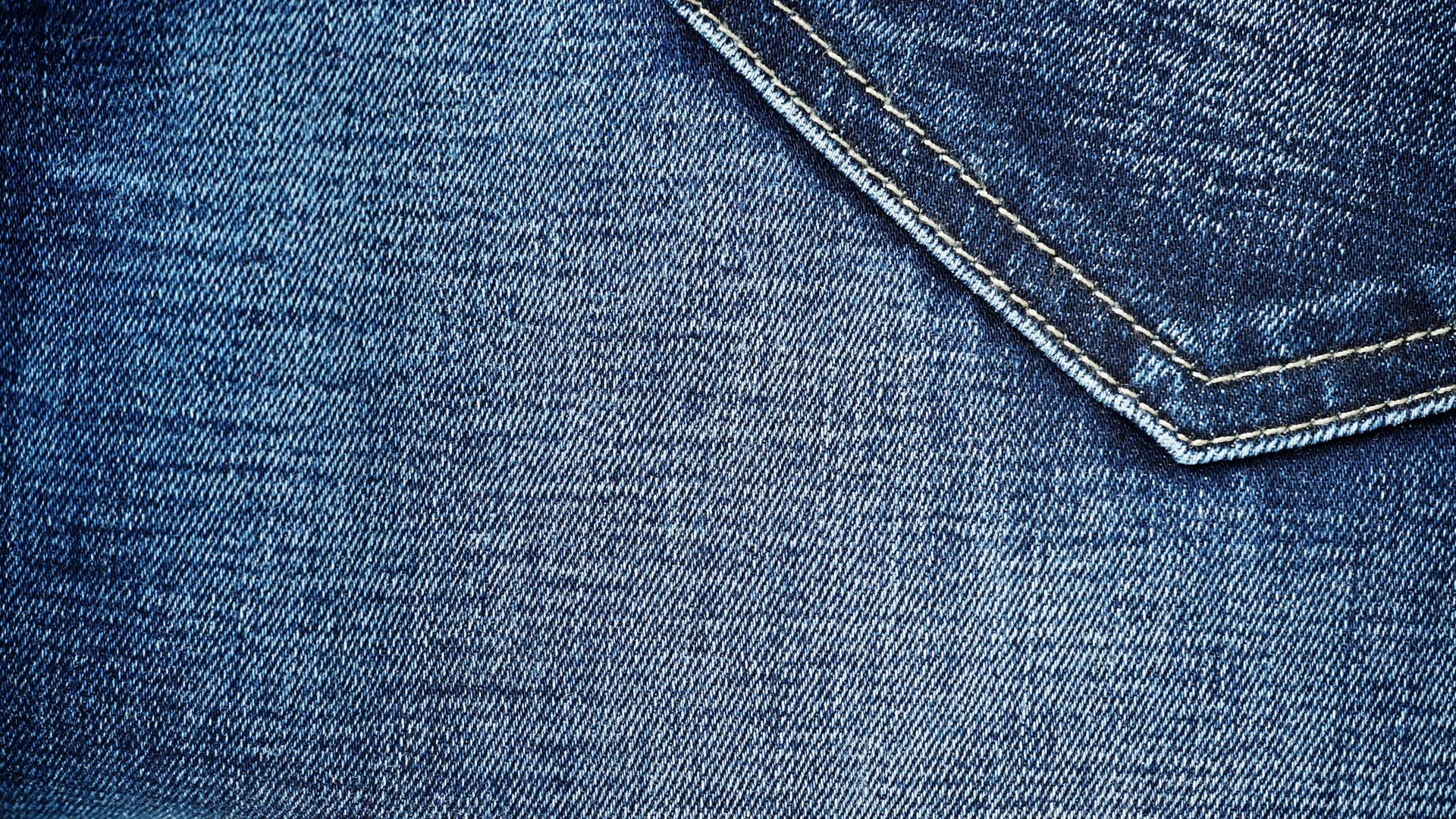 Closeup Detail Of Blue Denim Jeans Back Pocket, Texture - Jeans For Genes Day 2019 - HD Wallpaper 