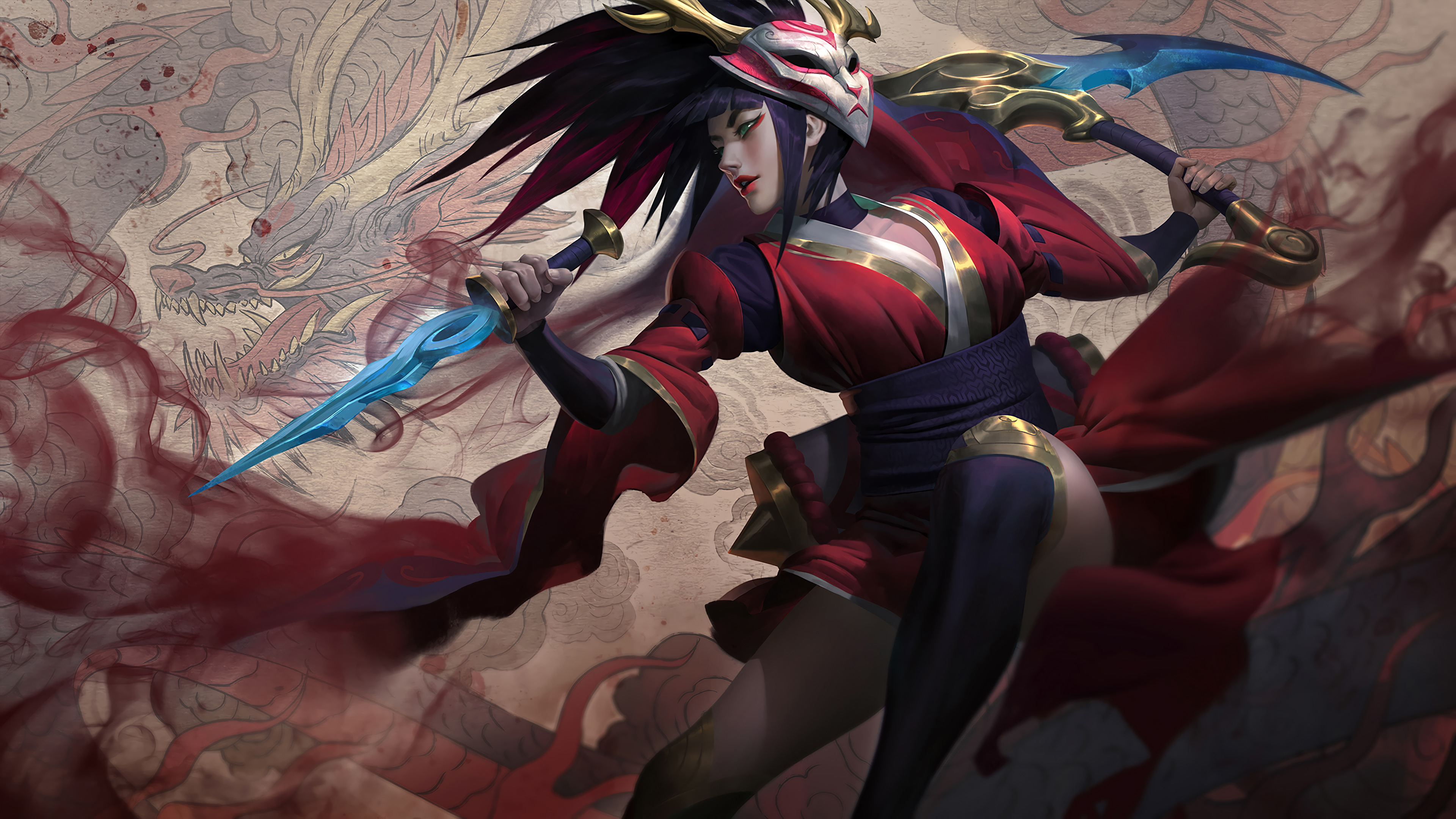 Blood Moon Akali - HD Wallpaper 